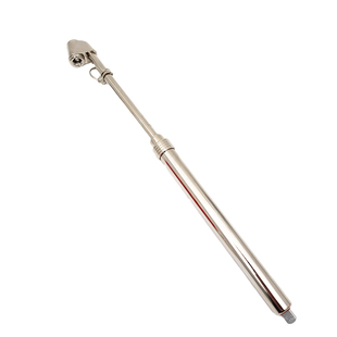 进口mada轮胎气压尺高精度不锈钢汽车轮胎充气杆量压尺测压0-14kg