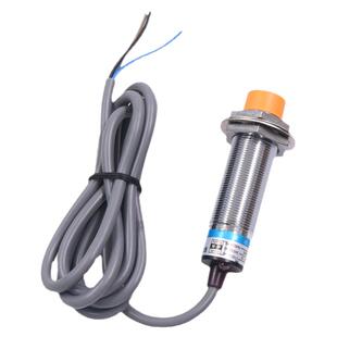 沪工220v电感式npn接近开关lj18a3传感器pnp两线m18三线24V常开二