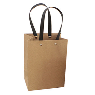 长方形牛皮纸伴手礼保温杯长条首饰盒包装礼物袋礼品手提纸袋子