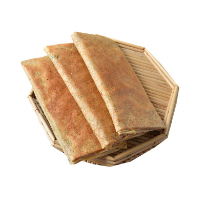 山东煎饼纯手工传统煎饼五谷粗粮石磨玉米面酥脆夹心鏊子烙饼低脂