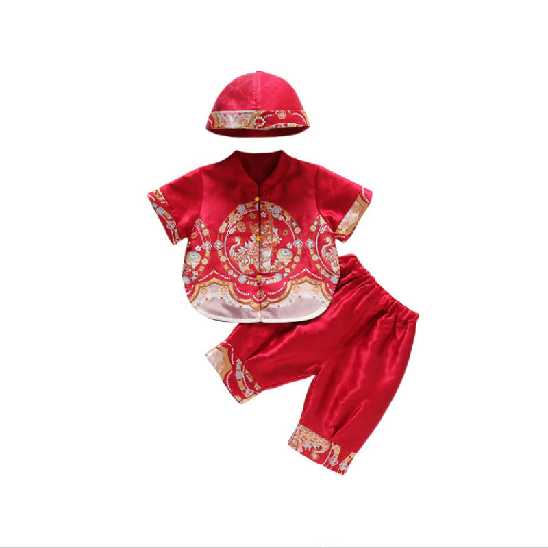 夏季薄款周岁礼服宝宝男女童夏季