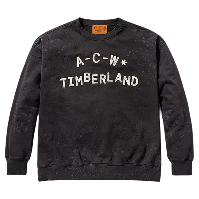 Timberland添柏岚ACOLDWALL联名男女款户外休闲圆领套头卫衣A5N26