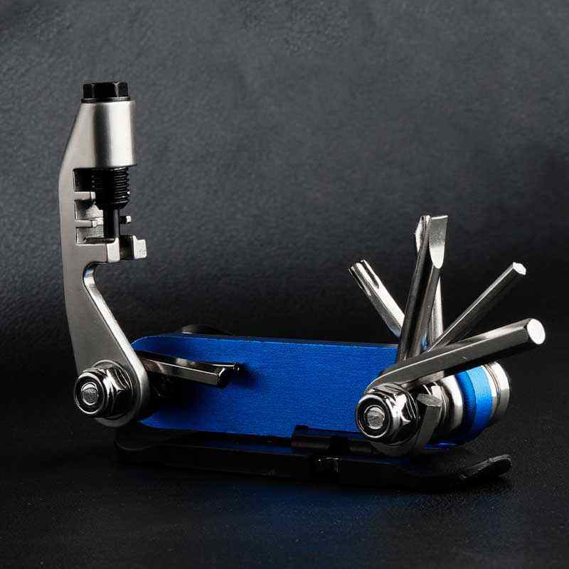 自行车多功能组合便携随车修理工具截链器撬胎棒单车维修扳手