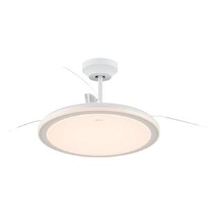 欧普照明智慧光隐形风扇灯简约全光谱卧室餐厅吊灯客厅吊扇灯FS