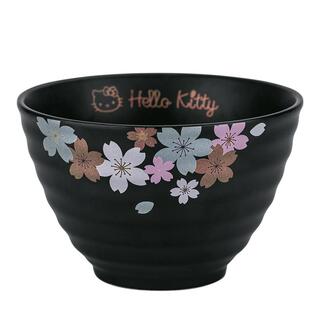 HelloKitty日式樱花碗个人专用陶瓷吃饭碗套装家用碗具餐具斗笠碗