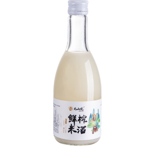 见山晓鲜榨米酒正宗糯米酒女士聚餐醪糟酒酿手工农家自酿酒米酿