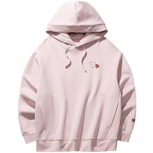 安踏连帽卫衣男女同款春季情侣宽松百搭长袖休闲套头衫172528701