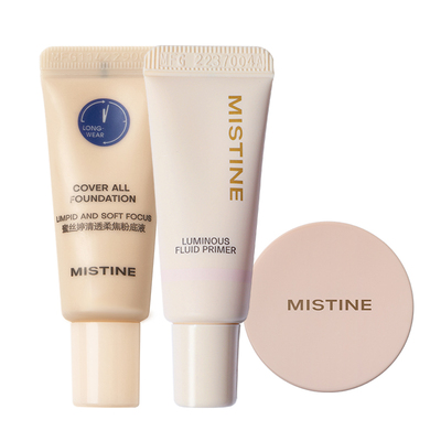 【淘宝秒杀】mistine蜜丝婷小蓝盾粉底液遮瑕持久散粉蜜粉隔离乳