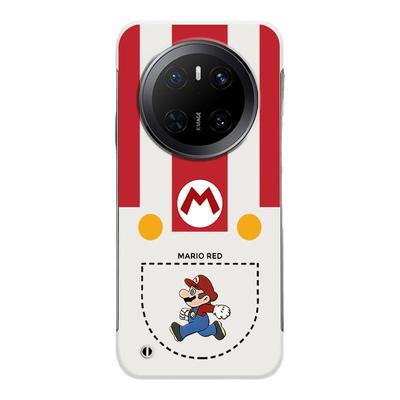 适用于华为MATE70PRO手机壳80可爱口袋马里奥60PRO+超薄MATE40无边框50RS不顶膜Pura80新款60半包30p防摔硬壳