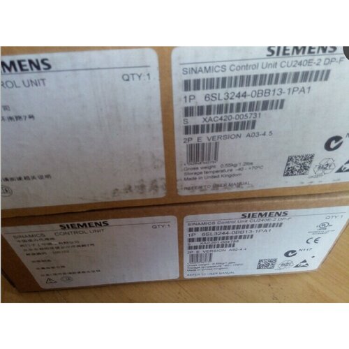议价西门子G120控制单元CU240E-2DP-F全新原装正品6SL3244-0BB13-