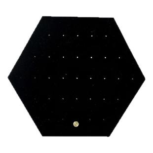 首饰展示架黑色植绒耳钉项链珠宝陈列架店铺橱窗饰品收纳摆件道具