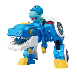 龙宝小英雄玩具霸王龙丁丁变形恐龙机器人汽车三角龙翼龙儿童礼物