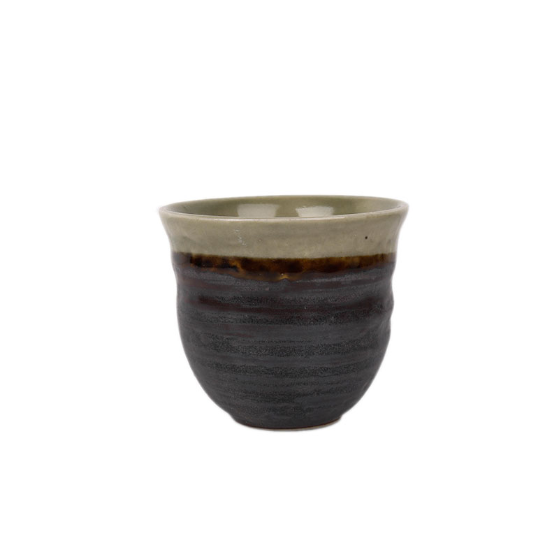 创意陶瓷茶杯 日式喝水杯小汤吞泡茶杯随手杯粗瓷茶具杯手绘杯子