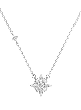 光芒纯银项链女精致设计感轻奢高级感锁骨链生日礼物送闺蜜女友