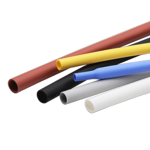 硅胶热缩套管耐磨耐腐蚀耐高温200 ℃柔软彩色弹性硅橡胶热收缩管