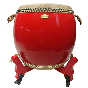 乐队配乐大堂鼓乐团演奏专业精品大鼓加厚牛皮声音响亮耐用战鼓红