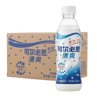 可尔必思280ml网红乳酸菌饮料经典乳酸菌风味饮料饮品瓶装清爽