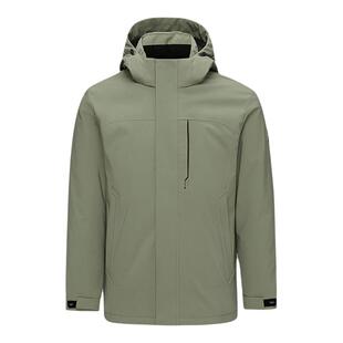 HLA/海澜之家潘展乐同款石墨烯保暖羽绒服2025秋冬95绒连帽外套男