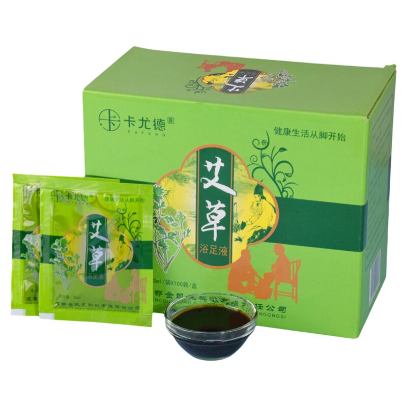 免煮100袋艾草泡脚液足浴洗脚汤