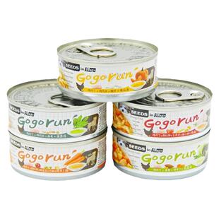 惜时gogorun狗狗罐头宠物零食蔬菜浓汤营养拌饭湿粮80g*24罐 进口