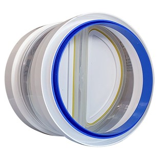 厨房抽油烟机止回阀110 160PVC管烟道止逆阀止烟阀家用通用出风口