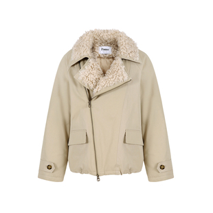 范洛Fano 绵绵暖冬高品质三星90白鸭绒毛毛拼接下摆抽绳羽绒服女