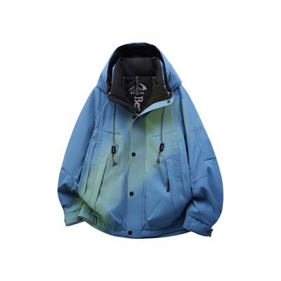 皮尔卡丹羽绒服男女冬季情侣白鸭绒外套加绒加厚保暖冲锋衣潮流款