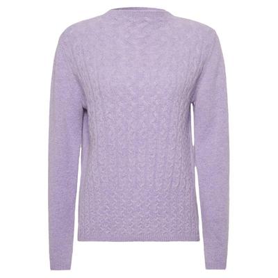 羚荌渼连领绞花羊绒衫100%山羊绒