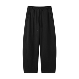 BENPANDA 2025秋季高克重弯刀卫裤新款宽松休闲裤运动裤子男款