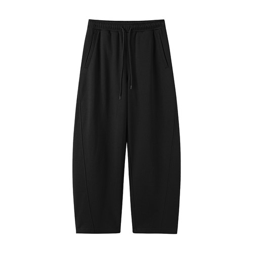 BENPANDA 2025秋季高克重弯刀卫裤新款宽松休闲裤运动裤子男款