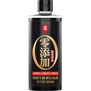 莲花零添加特级酱油500ml