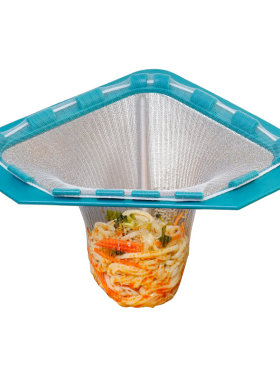 三角一次性剩菜饭神器垃圾过滤网