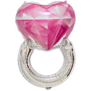 吾家婚品钻戒戒指气球婚庆生日布置520求婚告白结婚纪念日装饰