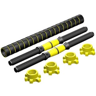 环保哑铃杆35/40/50厘米环保哑铃连接器40厘米螺母哑铃配件