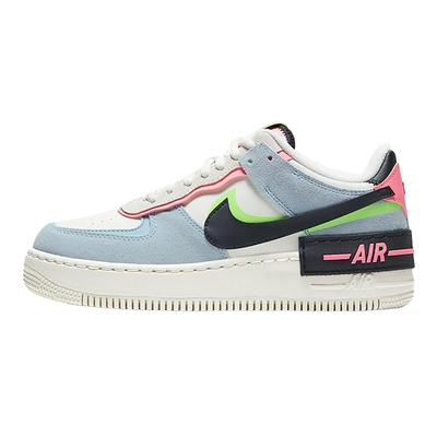 Nike耐克女鞋AF1空军一号解构双钩运动鞋休闲鞋板鞋CU8591-101