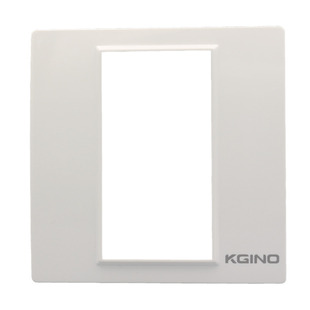 雅白色86型三位空白面板强弱电脑信息组合插座多媒体空位墙插面板