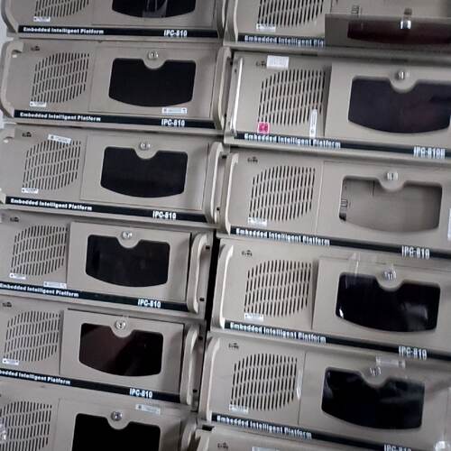 溢价-研祥IPC-810E工控主机，外观如图，成色不错。这款机器是