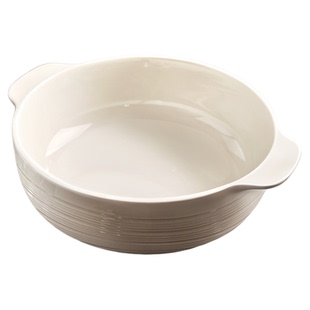 陶瓷双耳汤碗家用2025新款白色汤盆大号螺蛳粉碗个人专用泡面大碗