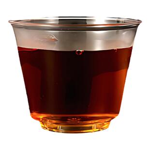 一次性茶杯加厚耐高温食品级家用透明功夫茶杯办公室待客招待水杯