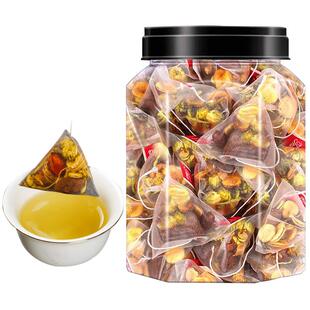 胖大海菊花茶金银花罗汉果咽清茶养炎肺菊花茶护喉润嗓养生茶包