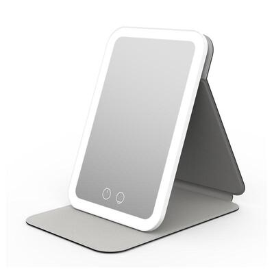 easehold便携化妆镜三色带灯