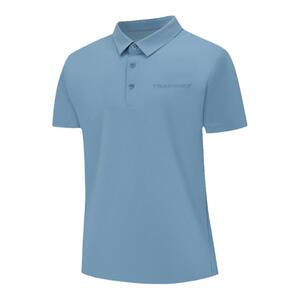 特步男短袖POLO衫2024夏季新款休闲运动冰丝立领短袖976229020138
