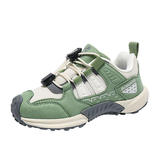 巴布豆儿童运动鞋2026新款网面透气男童防臭中大童女孩羽毛球鞋