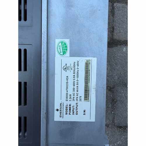 议价艾默生变频器 EV6000-4T0022G-H2A 三相38