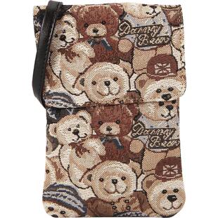 丹尼熊单肩手机袋手机包女包日常通勤百搭斜挎小包DKB4825003