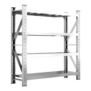 304不锈钢货架重型商用工业多层置物架仓储仓库地下室冷库储物架