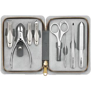 德国MR.GREEN真皮指甲刀套装修脚刀商端指甲剪钳YKK拉链男士女专