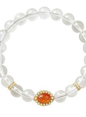 宫里上新正品天然白水晶手链