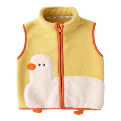 嘟嘟家宝宝马甲加绒冬季儿童坎肩保暖男童背心加厚女童冬装上衣