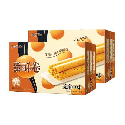 康师傅蛋酥卷休闲零食384g×2盒